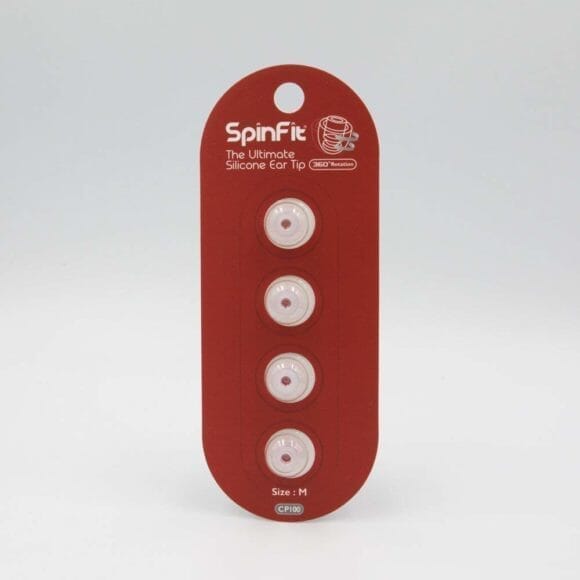茶楽音人「SpinFit CP-100」商品パッケージ
