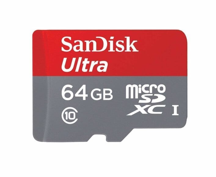 サンディスク「Ultra microSDXCカード 64GB」