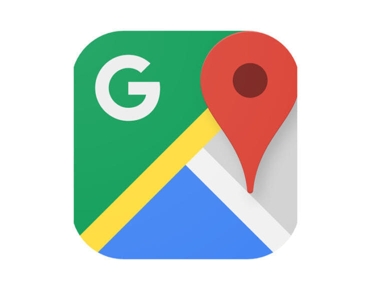 Googleマップアプリのアイコンマーク