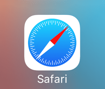 safari（サファリ）でプロファイルをダウンロードしましょう。