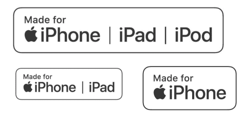 Apple MFi認証ロゴマーク。