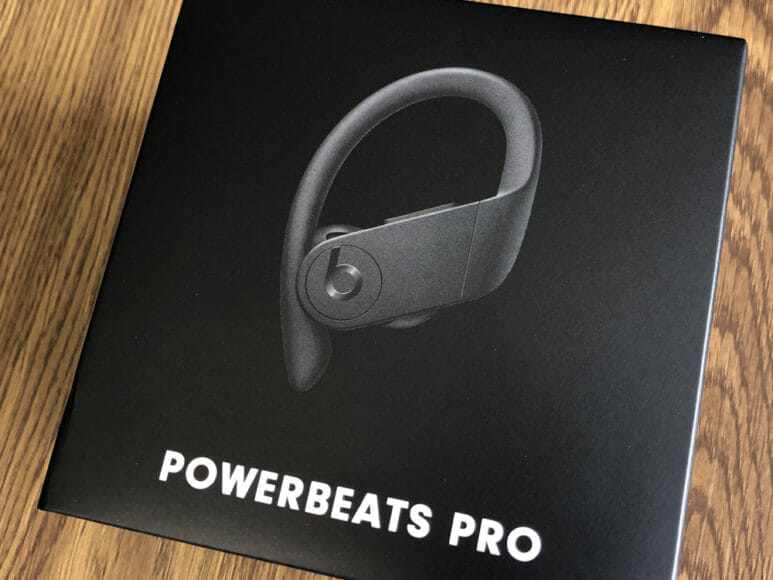 最強の完全ワイヤレスイヤホンBeats by Dr. Dre「Powerbeats Pro」レビュー｜製品パッケージ