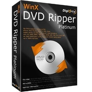 【画像解説で分かりやすい】DVDコピー方法｜レンタルDVDを無料コピーしてパソコンに永久保存するならフリーソフト「DVD Shrink」が最強！｜DVDコピー機能に特化した「WinX DVD Ripper Platinum」のロゴ画像。