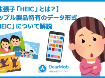【拡張子「HEIC」とは？】iOS特有の規格をWindowsで見る！拡張子HEICの画像をJPG形式に変換する方法｜無料で使えるDearMob iPhoneマネージャーで一発変換