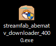【AbemaTVを録画する】AbemaTVの動画は録画できる!!アベマTVを画面録画する裏ワザ｜スマホ・タブレットで視聴する方法も解説｜録画方法：「streamfab_abematv_downloader.exe」というファイルがダウンロードできたら、これをクリックして開きます。