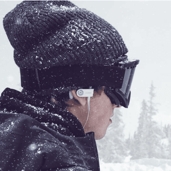 PowerBeats3を付けて雪山へ２