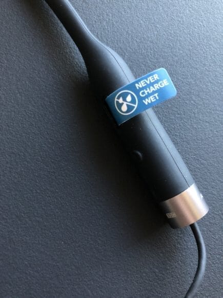 RHA MA650の防水性能に関する注意書き