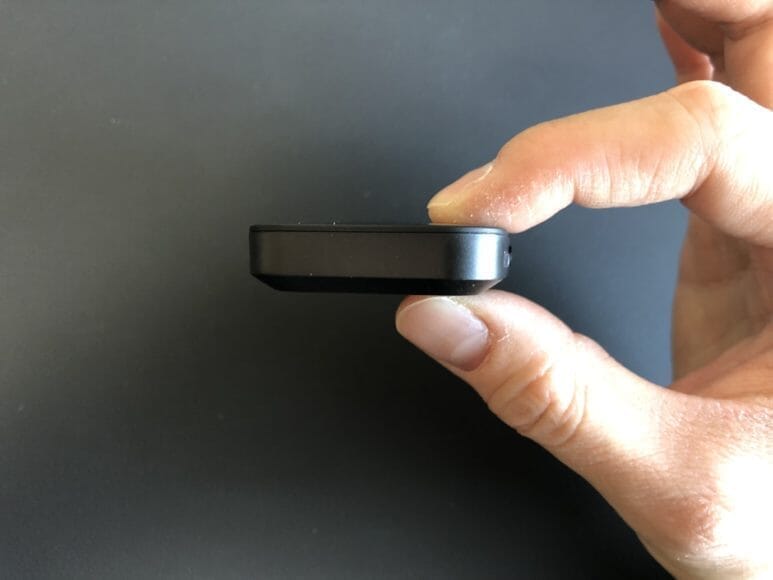 JPRiDE「JPT1」は超薄型ボディだから、かさばらない。