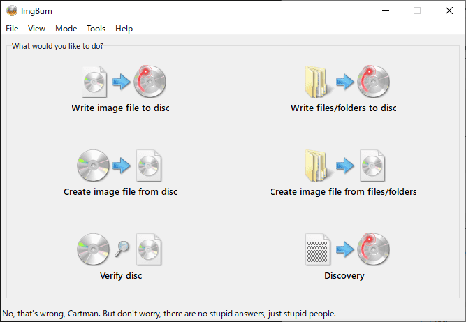 【DVD焼き方まとめ】ISOデータをDVDに焼くライティングソフトを使って焼き方を解説｜Windows10なら標準搭載のライティング機能で書き込み可能！｜「ImgBurn」で焼く：「ImgBurn」を日本語表示に切り替える