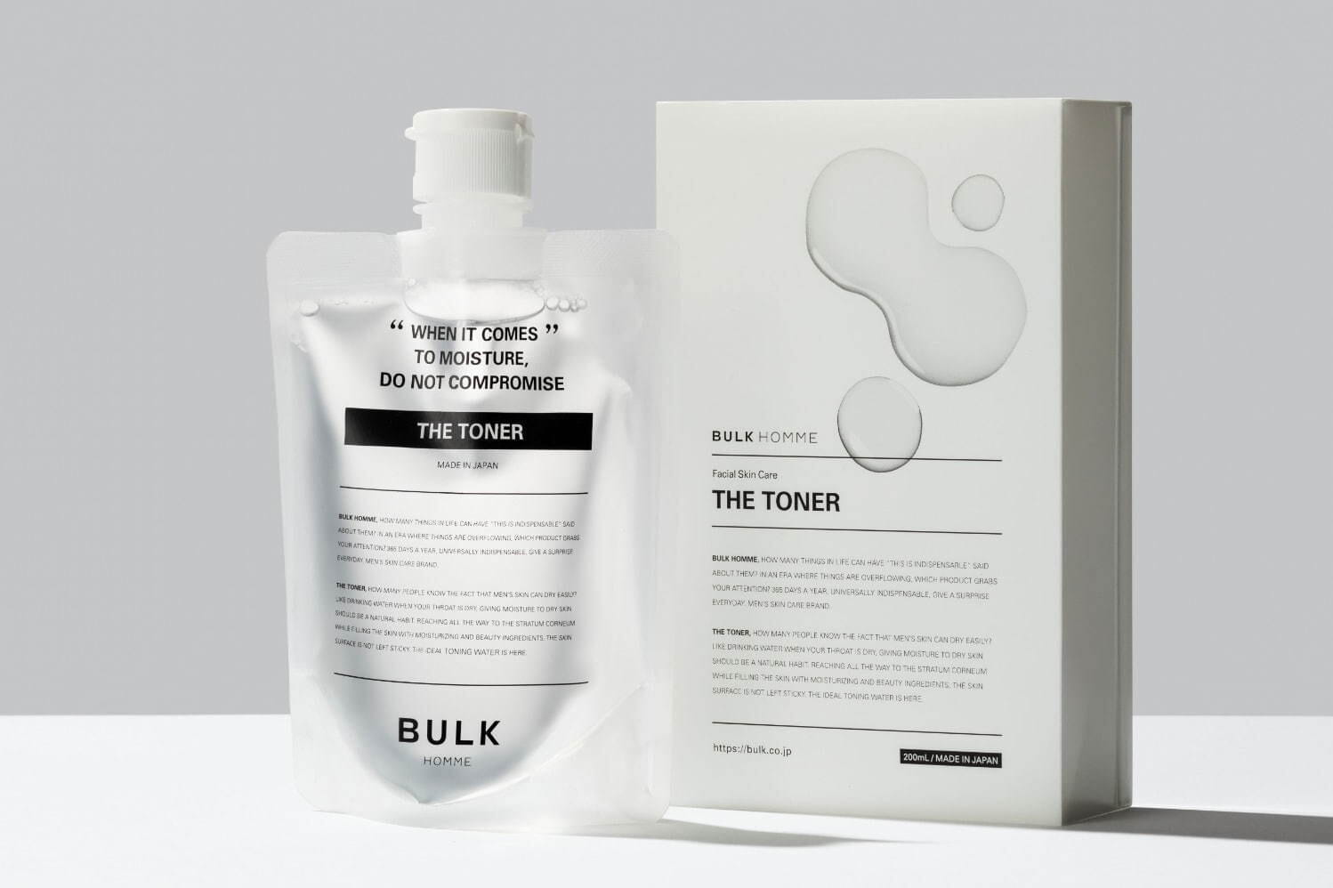 【バルクオム化粧水の効果・使い方】バルクオムの化粧水「THE TONER」の効果や使い方を徹底解説|500円お試しセットでBULK HOMMEの良さを実感!|確かな効果を実感できる「バルクオム」の化粧水