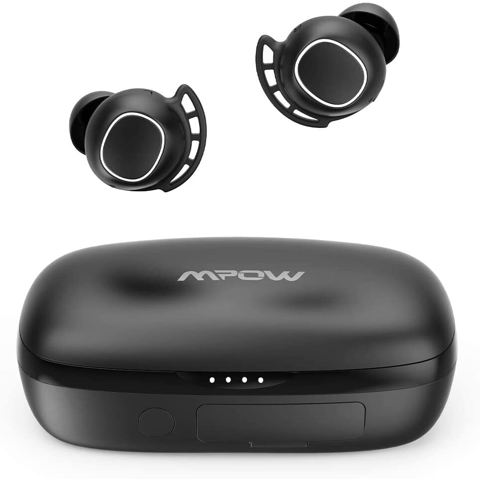 【Mpow M30 plusレビュー】ベストセラーモデルにバッテリー機能を追加！良好な装着感・音質をそのままにバッテリーとしても使える完全ワイヤレスイヤホン｜製品の公式画像