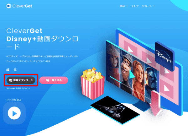 ディズニープラスの録画方法|PC保存してDVDに焼ける!|ディズニープラスの録画方法: