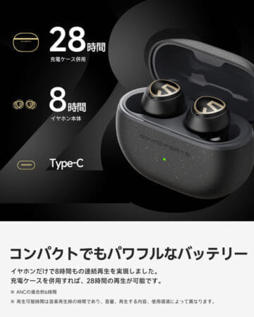 SOUNDPEATS Mini Pro HSレビュー｜ハイレゾ・LDAC対応・アクティブノイキャンとサウンドにこだわりぬいた完全ワイヤレスイヤホン｜優れているポイント：文句なしの長寿命バッテリー