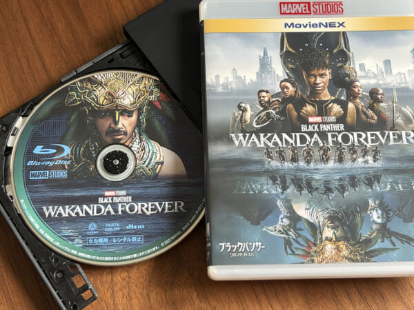 Blu-rayコピー性能を検証:ディズニー作品『ブラックパンサー/ワカンダ・フォーエバー』をISO形式でコピーできました。